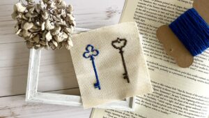 鍵の模様を考案しました🗝