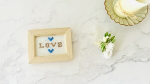 「初めてさんクラス」の刺繍作品に、別バージョンを追加しました。