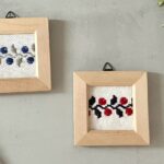 横糸刺繍のキットが完成しました! [動画あり]